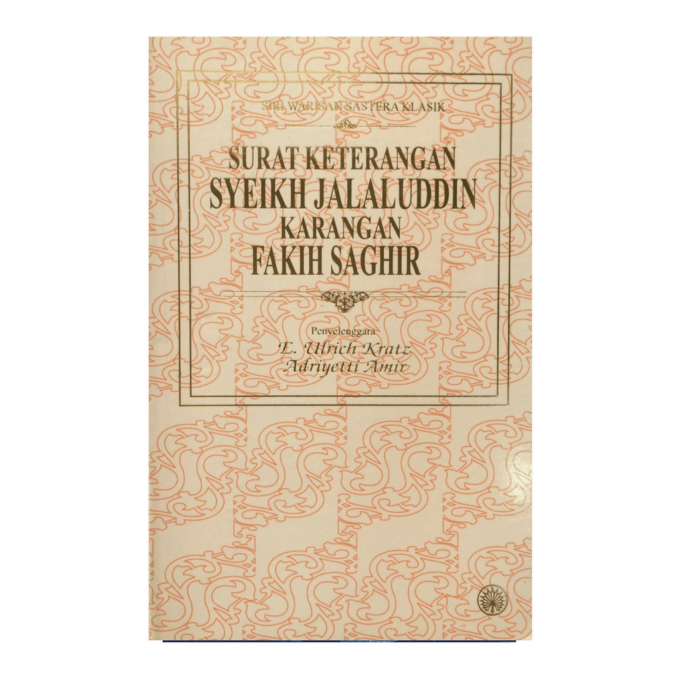 Surat Keterangan Syeikh Jalaluddin karangan Fakih Saghir