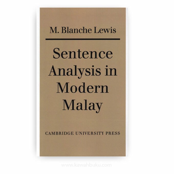 Sentence Analysis in Modern Malay