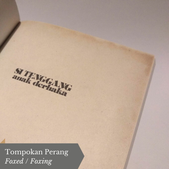 Si Tenggang Anak Derhaka