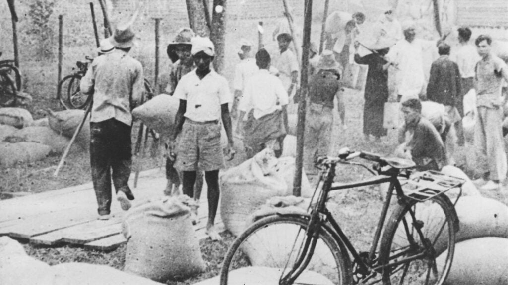 Rice shortages during Japanese Occupation led to food rationing. (Source: The National Archives of Malaysia)